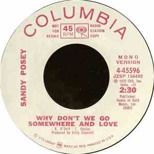 Sandy Posey - Why Don't We Go Somewhere And Love mp3 album