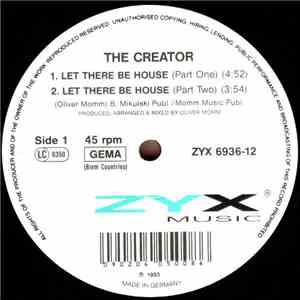The Creator - Let There Be House mp3 album