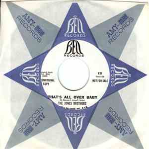 The Jones Brothers  - That's All Over Baby / Without Your Love mp3 album