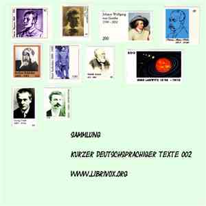 Various - Sammlung Kurzer Deutschsprachiger Texte 002 mp3 album