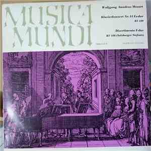 Wolfgang Amadeus Mozart - Klavierkonzert Nr. 14 Es-dur Kv 449 / Divertimento F-dur Kv 138 (Salzburger Sinfonie) mp3 album