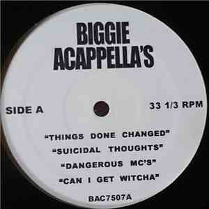 Biggie / Tupac - Biggie Acappella's / Tupac Acappella's mp3 album