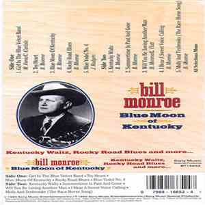 Bill Monroe - Blue Moon Of Kentucky mp3 album