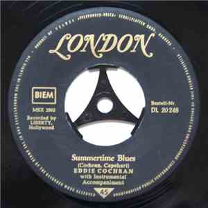 Eddie Cochran - Summertime Blues / C'Mon Everybody mp3 album