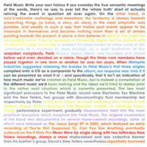 Field Music - Write Your Own History mp3 album