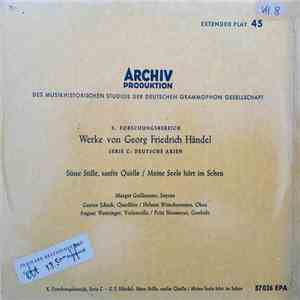 Georg Friedrich Händel - 2 Deutsche Arien mp3 album