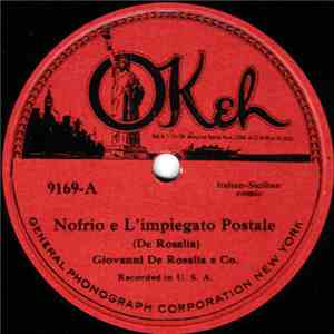 Giovanni De Rosalia E Co. - Nofrio E L'Impiegato Postale / Nofrio Abbraccia La Cameriera mp3 album