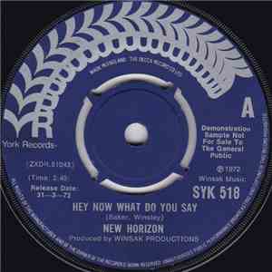 New Horizon  - Hey Now What Do You Say / Orange County Line mp3 album