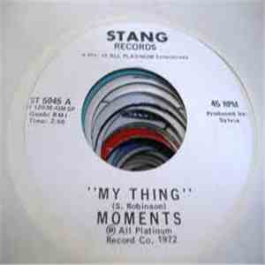 The Moments - My Thing mp3 album