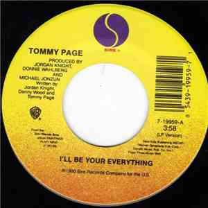 Tommy Page - I'll Be Your Everything mp3 album