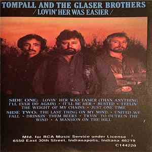 Tompall And The Glaser Brothers - Lovin' Her Was Easier mp3 album