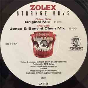 Zolex - Strange Days mp3 album