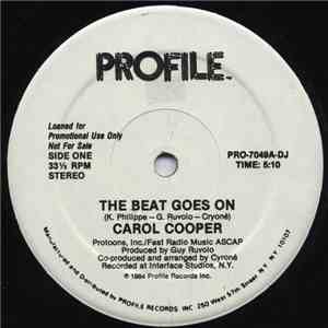 Carol Cooper - The Beat Goes On mp3 album