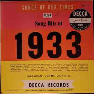 Charles Baum And His Orchestra - Songs Of Our Times Song Hits Of 1933 mp3 album