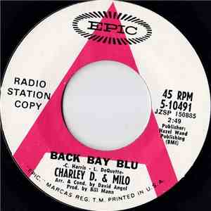 Charley D. And Milo - Back Bay Blu mp3 album