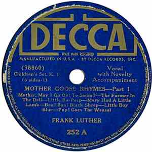 Frank Luther  - Mother Goose Rhymes mp3 album