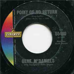Gene McDaniels - Point Of No Return mp3 album