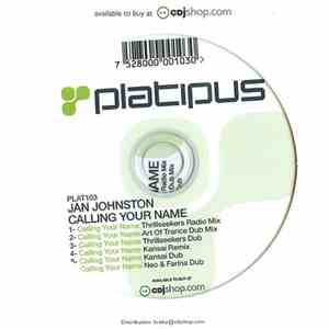 Jan Johnston - Calling Your Name mp3 album