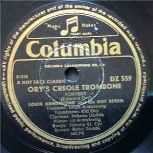 Louis Armstrong And His Hot Seven - Ory's Creole Trombone / The Last Time mp3 album
