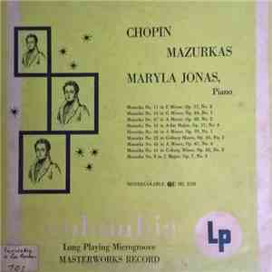 Maryla Jonas - Chopin : Mazurkas mp3 album