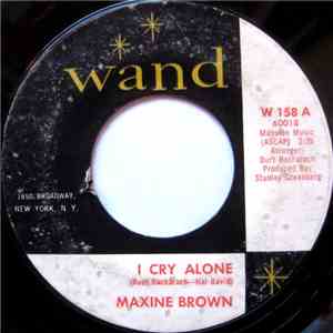 Maxine Brown - I Cry Alone / Put Yourself In My Place mp3 album