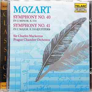 Mozart, Sir Charles Mackerras, Prague Chamber Orchestra - Symphony Nos. 40 & 41 mp3 album