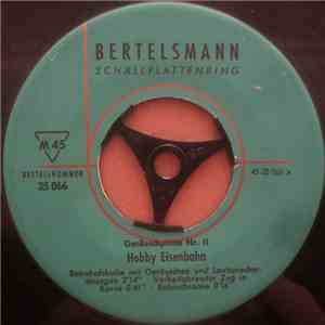 No Artist - Geräuschplatte Nr. 2 - Hobby Eisenbahn mp3 album