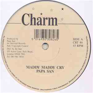 Papa San - Maddy Maddy Cry mp3 album
