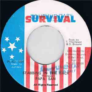 Papa San - Stabbing In The Back mp3 album