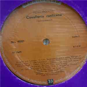 Pietro Mascagni - Cavalleria Rusticana mp3 album