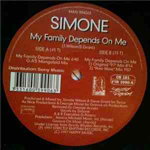 Simone - My Family Depends On Me (Speed Garage Versions) mp3 album