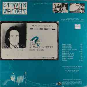 Steven Wright  - Excepts From The Steven Wright Album I Have A Pony mp3 album