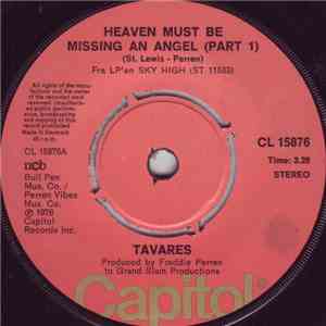 Tavares - Heaven Must Be Missing An Angel mp3 album