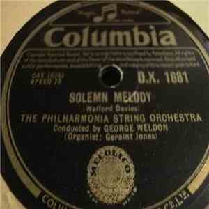 The Philharmonia String Orchestra - Solemn Melody/Largo mp3 album