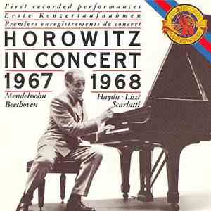 Vladimir Horowitz - Horowitz in Concert 1967 - 1968 mp3 album
