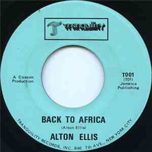 Alton Ellis - Back To Africa mp3 album