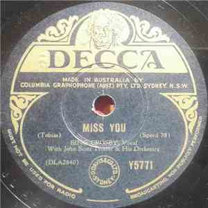 Bing Crosby With John Scott Trotter And His Orchestra - Miss You / Angels Of Mercy mp3 album