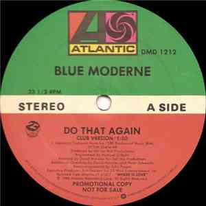 Blue Moderne - Do That Again mp3 album