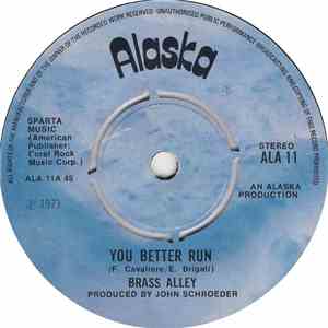 Brass Alley - You Better Run / Be My Friend mp3 album
