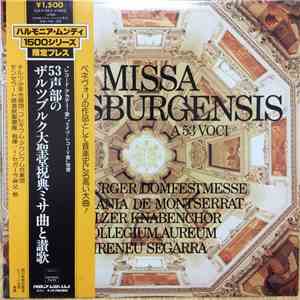Escolania De Montserrat, Tölzer Knabenchor, Collegium Aureum, Ireneu Segarra - Missa Salisburgensis A 53 Voci mp3 album
