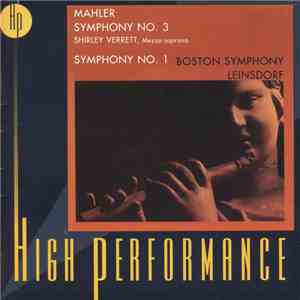 Gustav Mahler - Shirley Verrett, Erich Leinsdorf, Boston Symphony Orchestra - Symphony No. 3 • Symphony No. 1 mp3 album