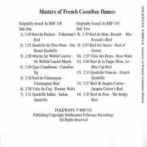 Joseph Allard - Masters Of French Canadian Dances mp3 album