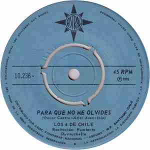 Los 4 De Chile - Para Que No Me Olvides / Despedida mp3 album