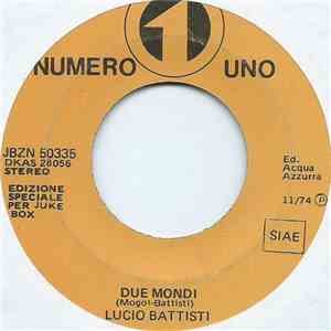 Lucio Battisti - Due Mondi mp3 album