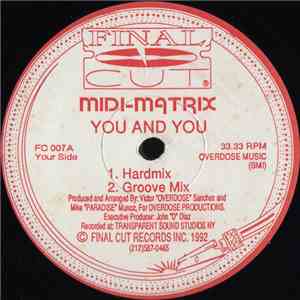 Midi-Matrix - You And You / The Moodie Trak mp3 album