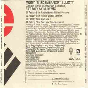 Missy Elliott Featuring Ludacris - Gossip Folks (Fat Boy Slim Remix) mp3 album