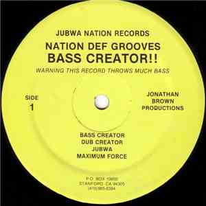 Nation Def Grooves - Bass Creator!! mp3 album