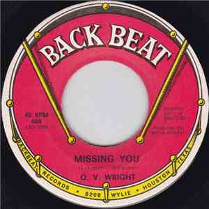 O.V. Wright - Missing You / This Hurt Is Real mp3 album