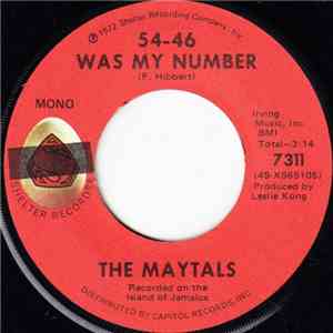 The Maytals - 54-46 Was My Number mp3 album
