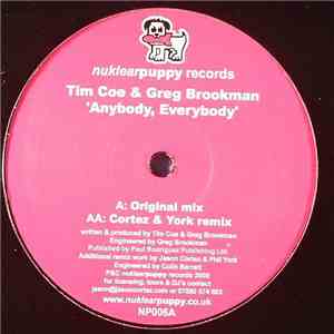 Tim Coe & Greg Brookman - Anybody, Everybody mp3 album